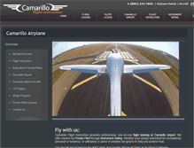 Tablet Screenshot of camarilloairplane.com
